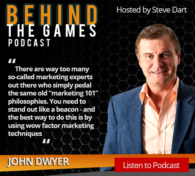 Behind the Games Podcast Series Episode 6 John Dwyer